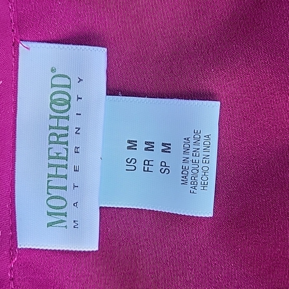 NEW Motherhood Maternity Wrap Top with Satin Trim - Picture 13 of 17